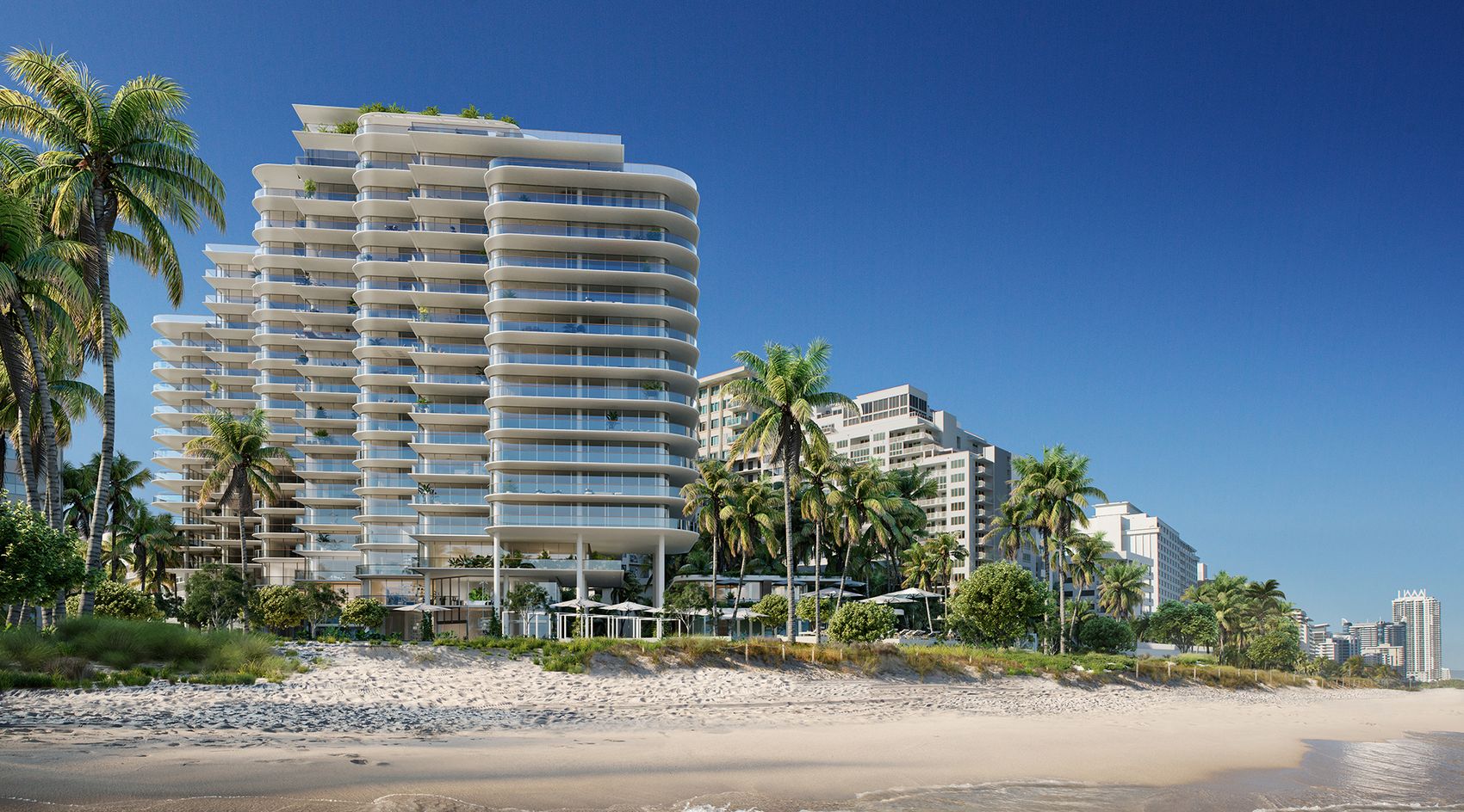 The Perigon Beachfront Exterior – Castell Blau