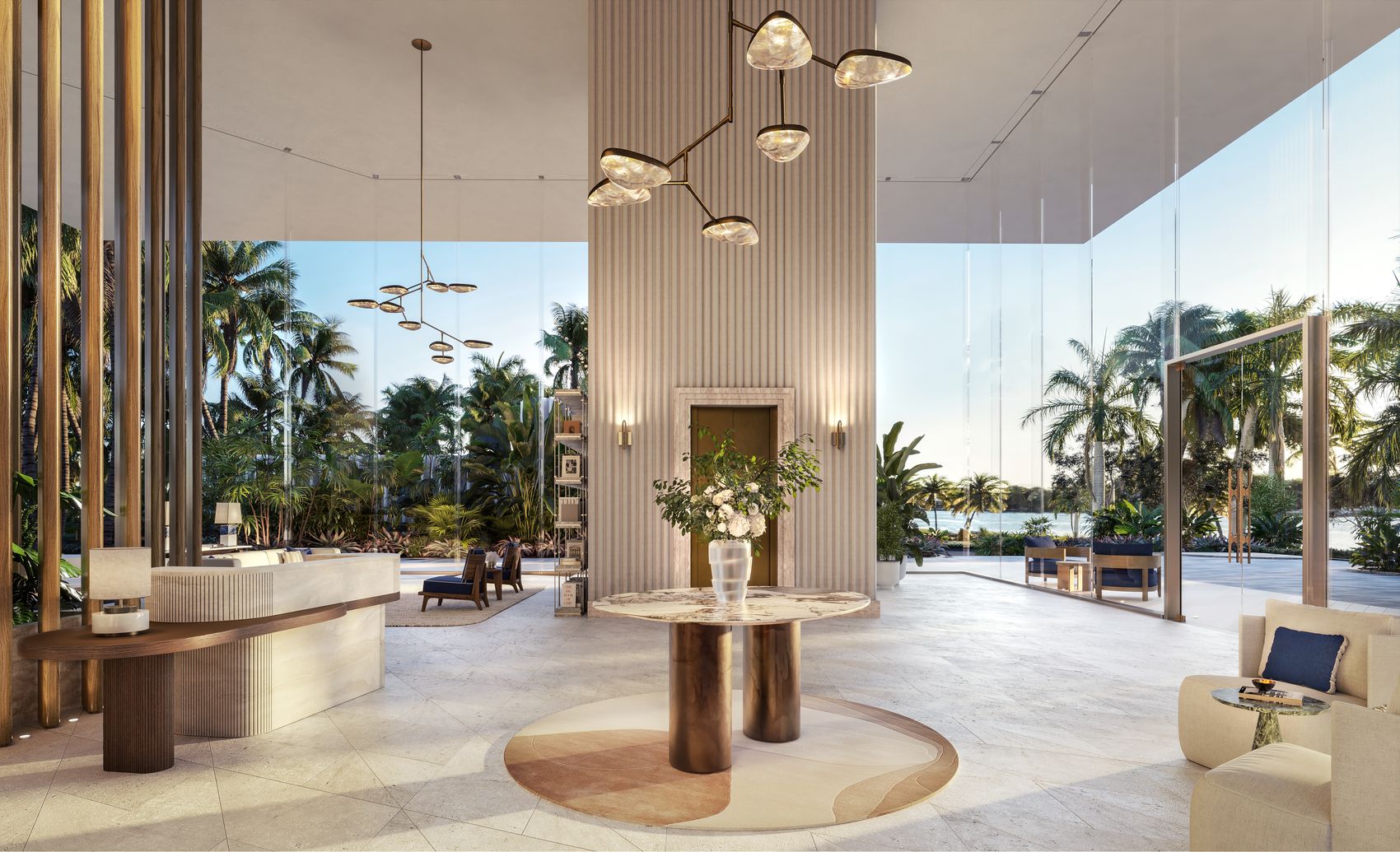 The Perigon Entry Atrium – Castell Blau