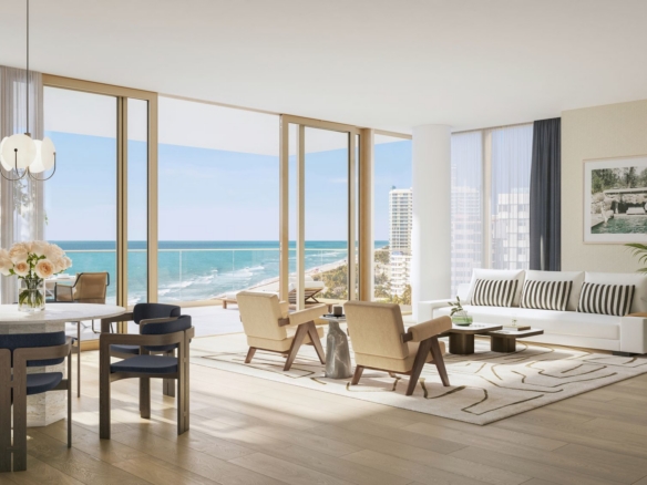 The Perigon Living Room Terrace – Castell Blau