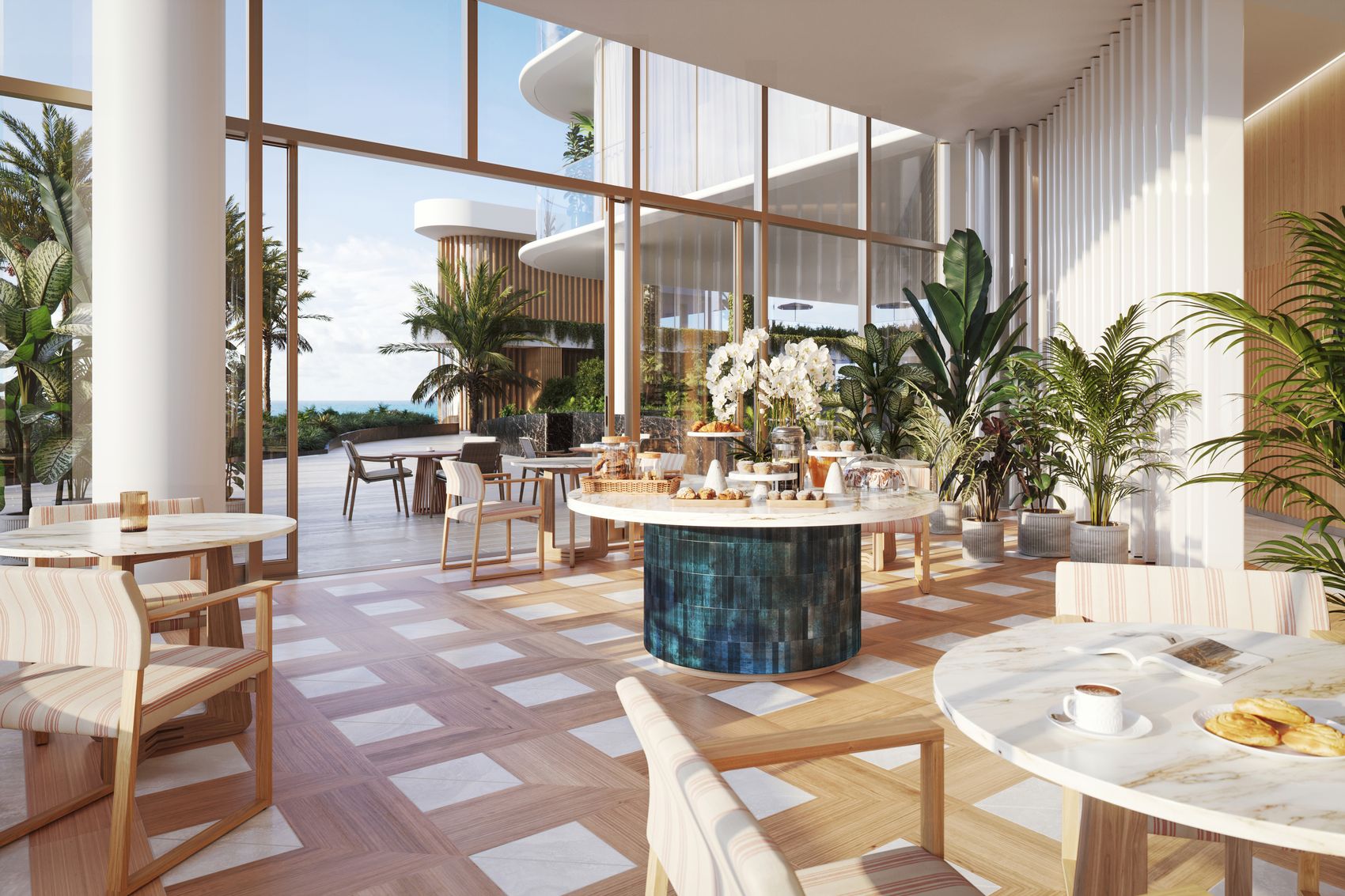 The Perigon Lobby Lounge – Castell Blau