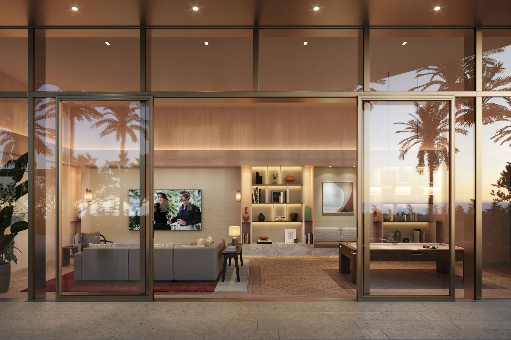 The Perigon Media Lounge – Castell Blau