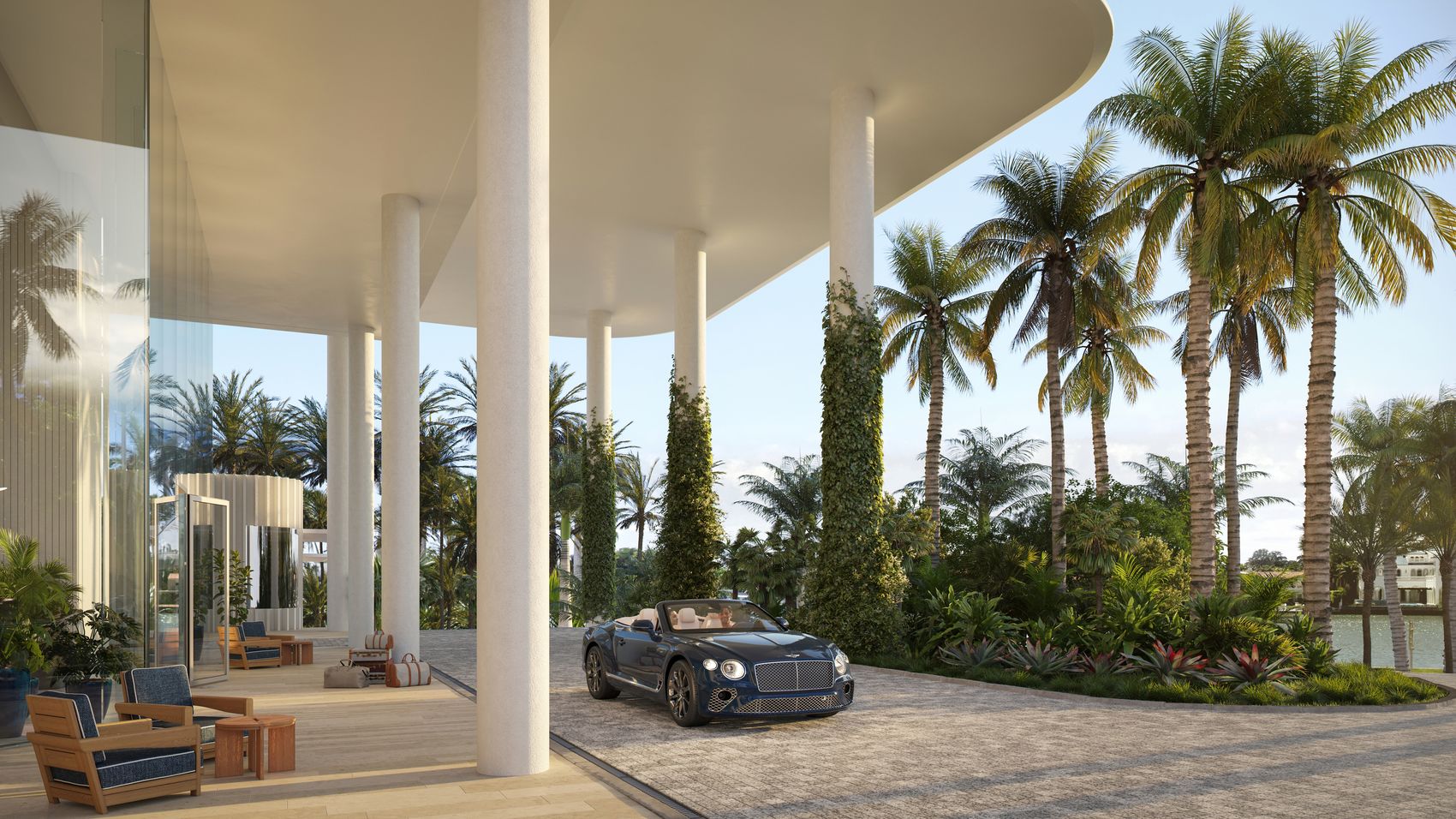The Perigon Porte Cochere – Castell Blau