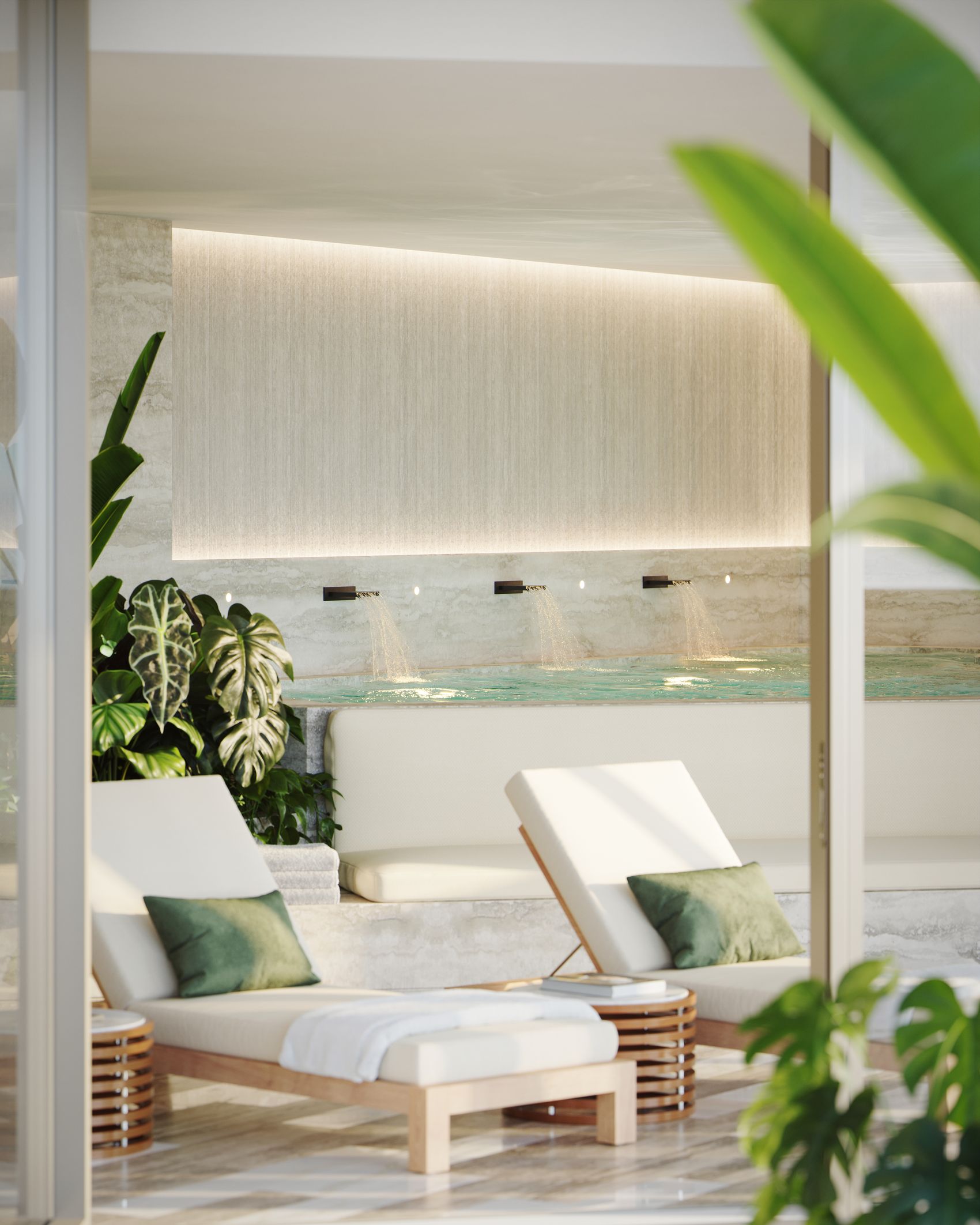 The Perigon Spa Pool – Castell Blau