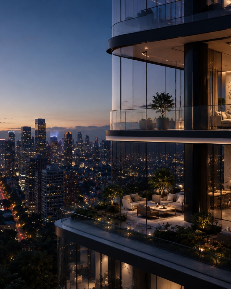 The Mandarin Residences – Castell Blau